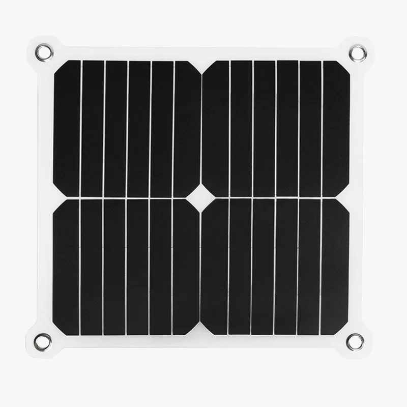 Moolsun 13W Solar Battery Trickle Charger Maintainer 16V Portable Waterproof Solar Panel Trickle Charging Kit for Car, Motorcycle,Boat, Snowmobile