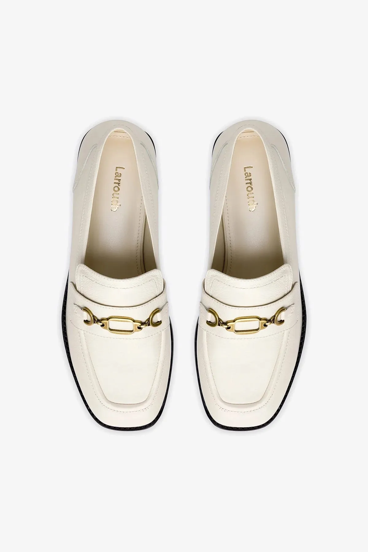 Patricia Loafer In Ivory Leather