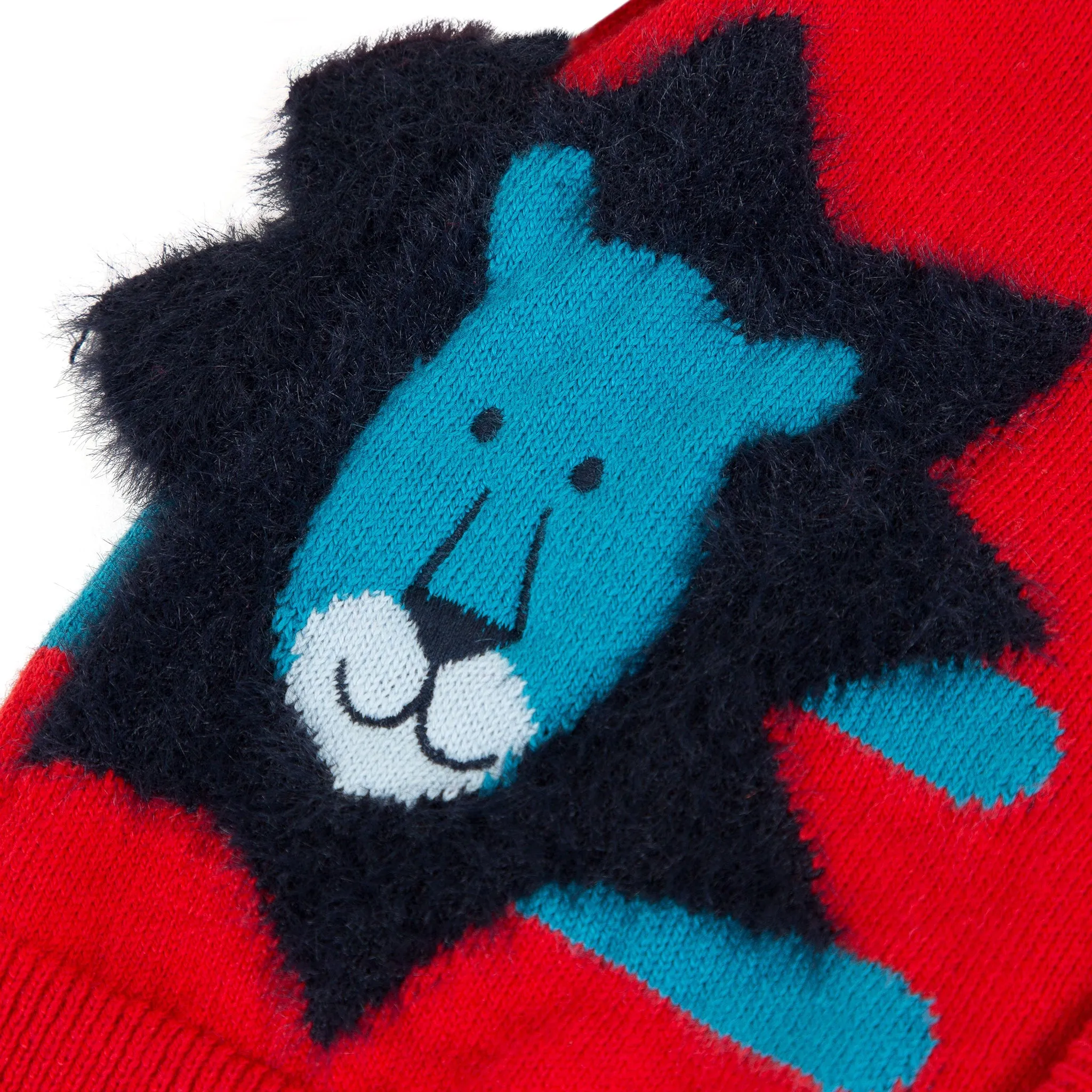 PAUL SMITH JUNIOR Front and back red baby cardigan