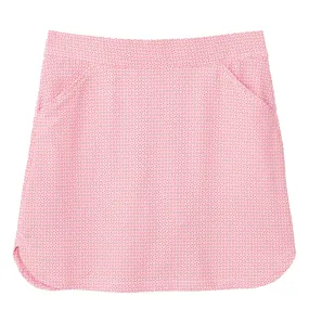 Peter Millar Alice Geo Petal Hem Skort 18"