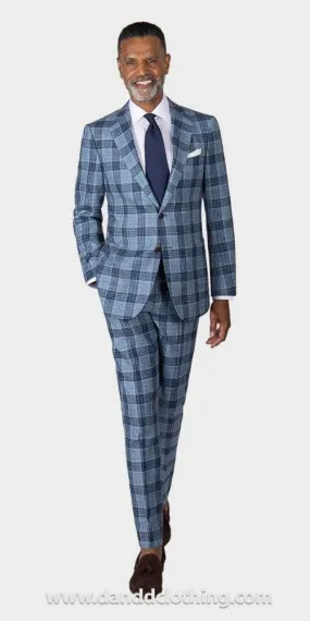 Santorini Check Blend Suit