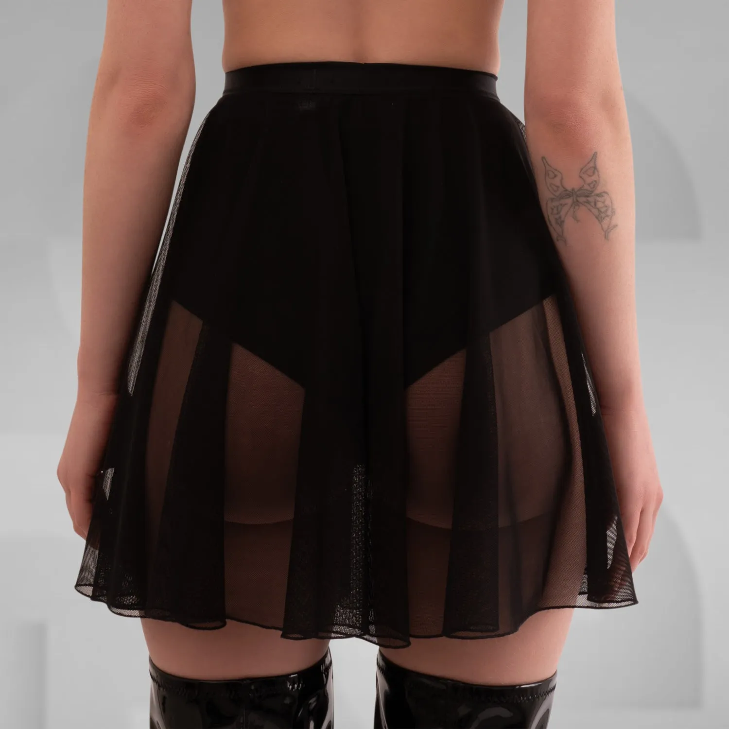 Skater Overlay Skirt