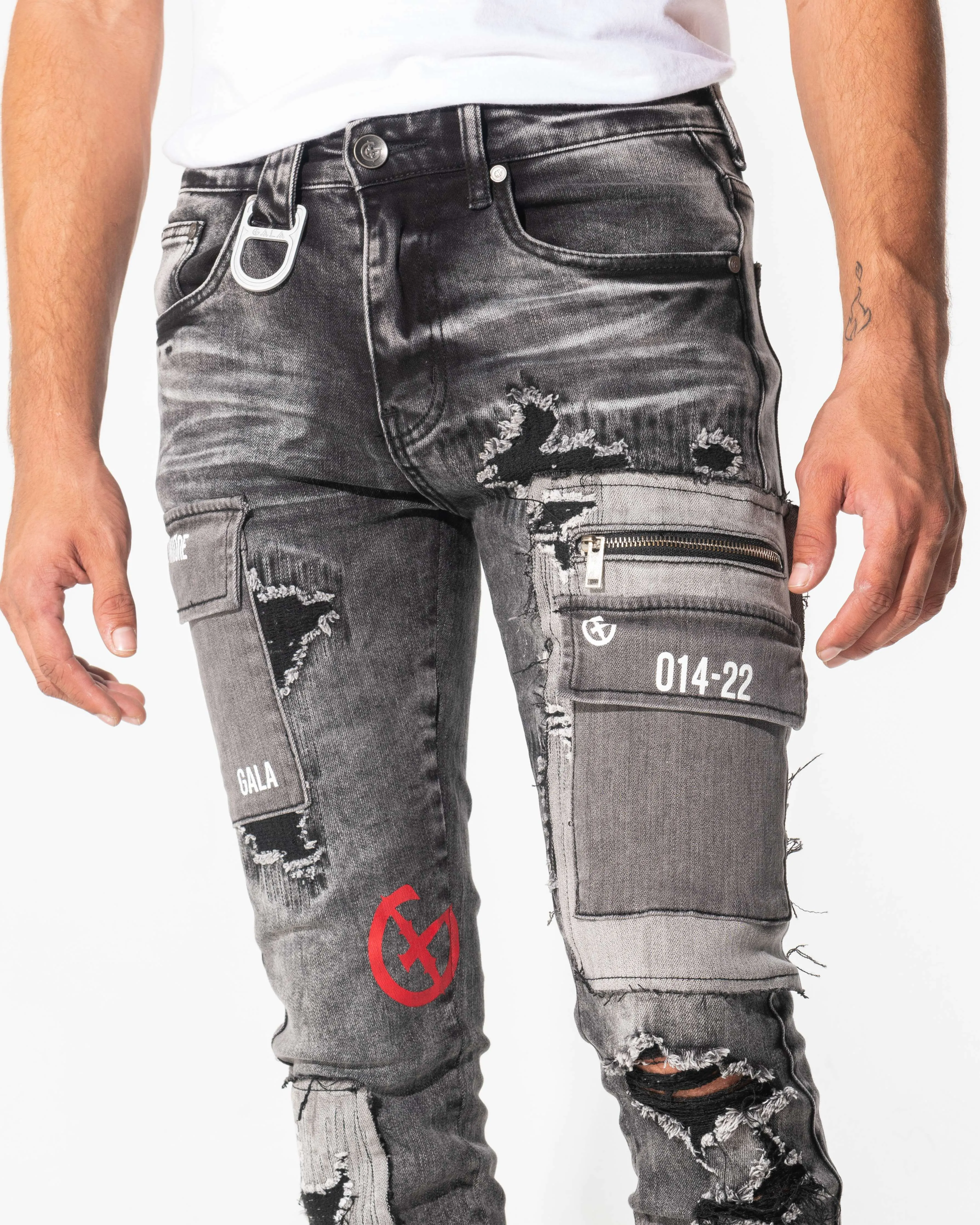 SOLO DENIM (CHARCOAL/MIDNIGHT)