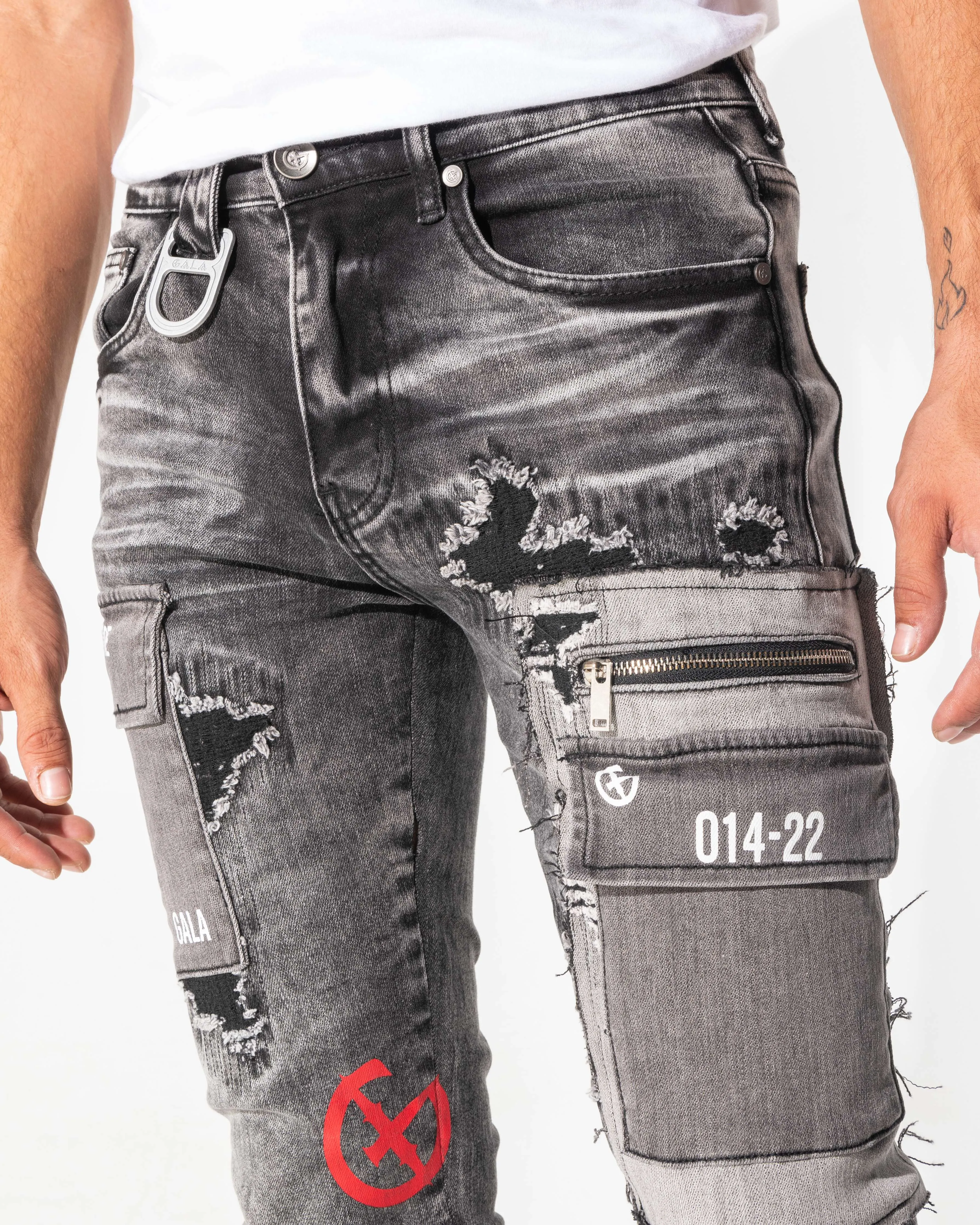 SOLO DENIM (CHARCOAL/MIDNIGHT)