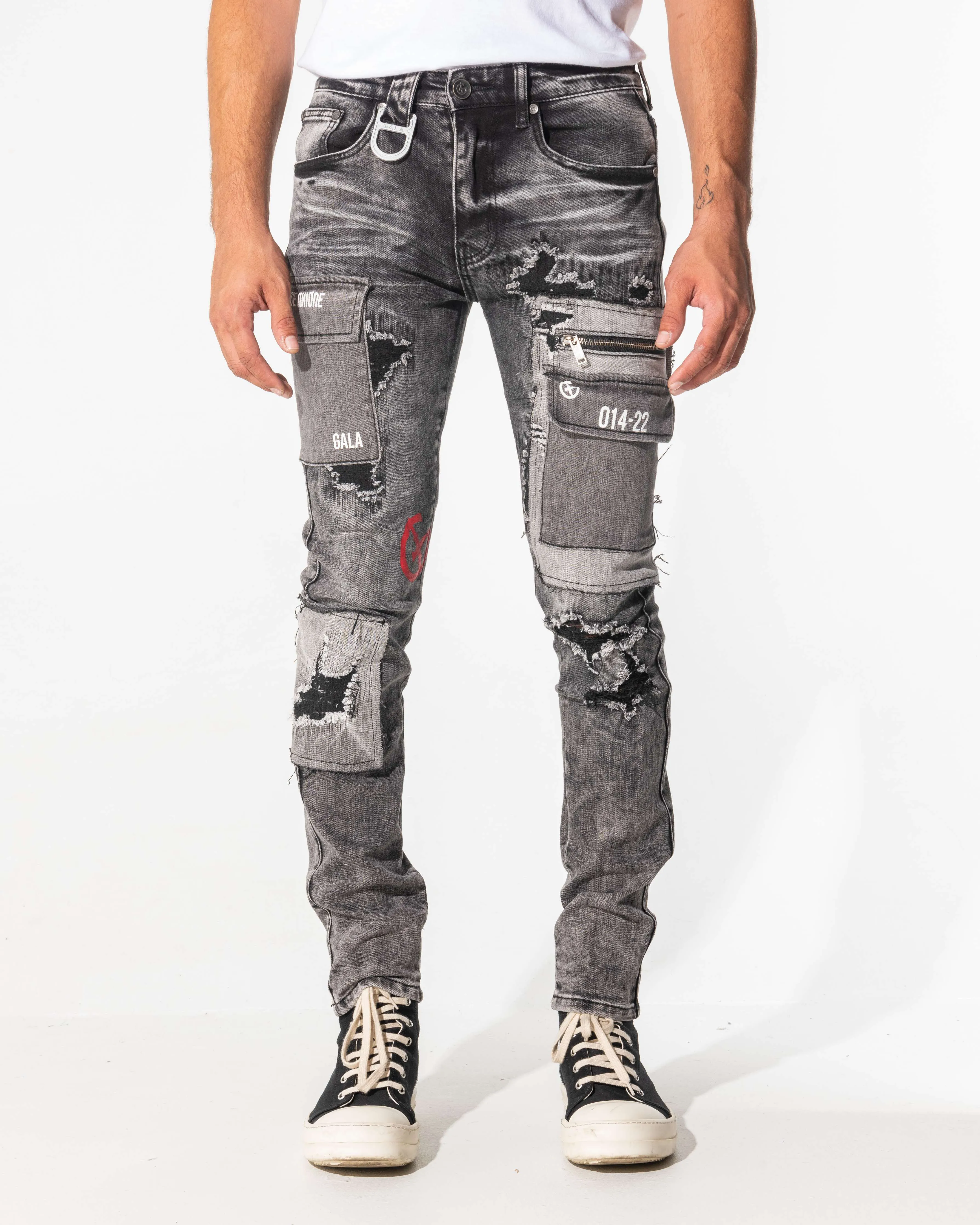 SOLO DENIM (CHARCOAL/MIDNIGHT)