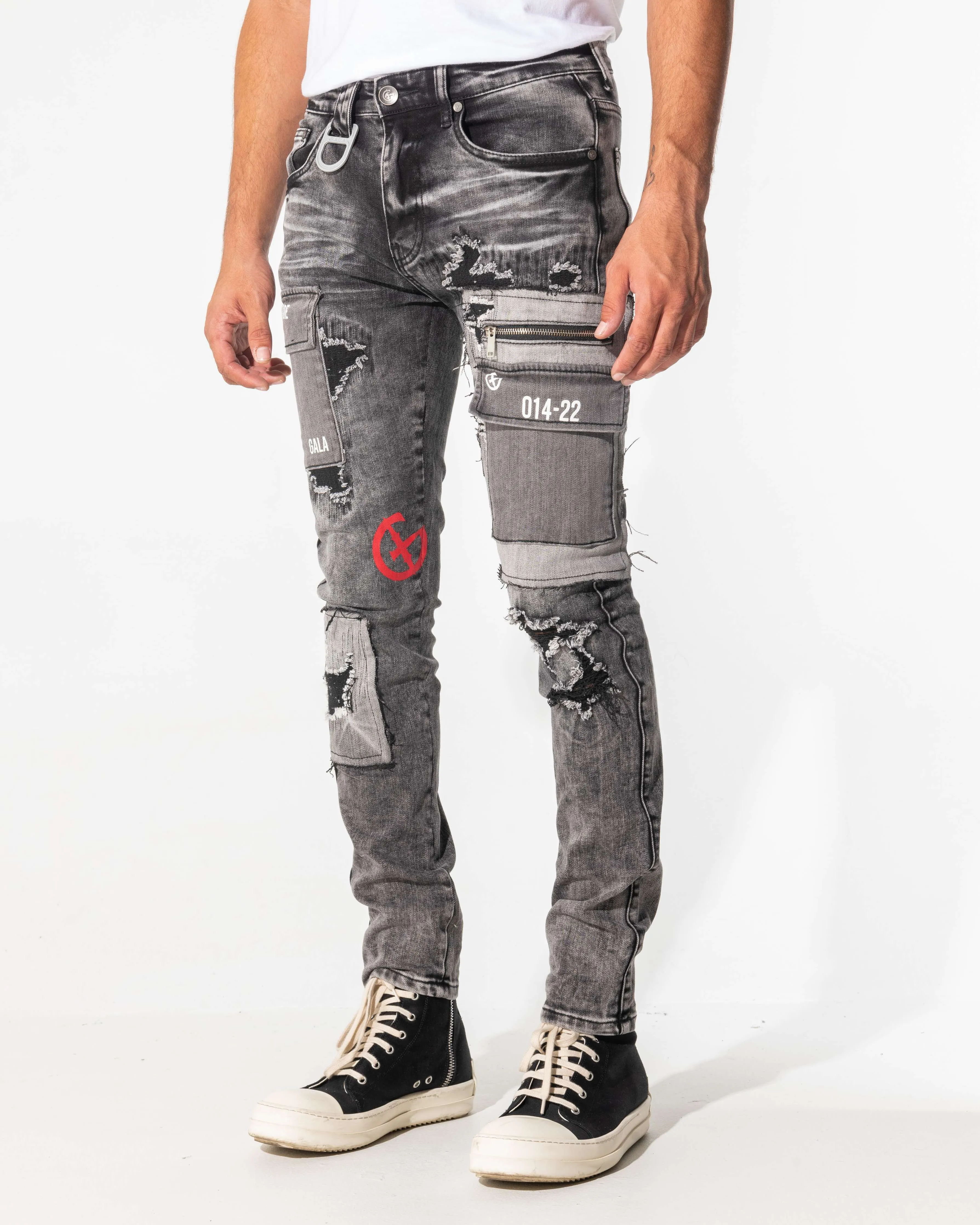 SOLO DENIM (CHARCOAL/MIDNIGHT)