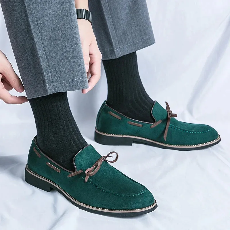 Suede Leather Loafers