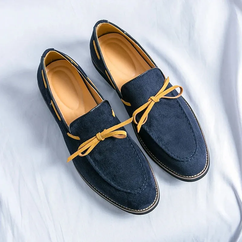 Suede Leather Loafers