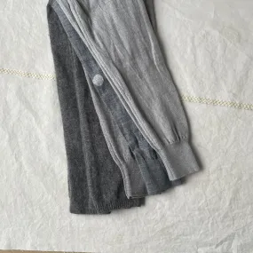 sweater arms - greys