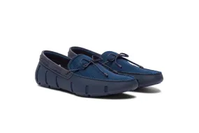 SWIMS Men's Braided Lace  Loafer - Navy