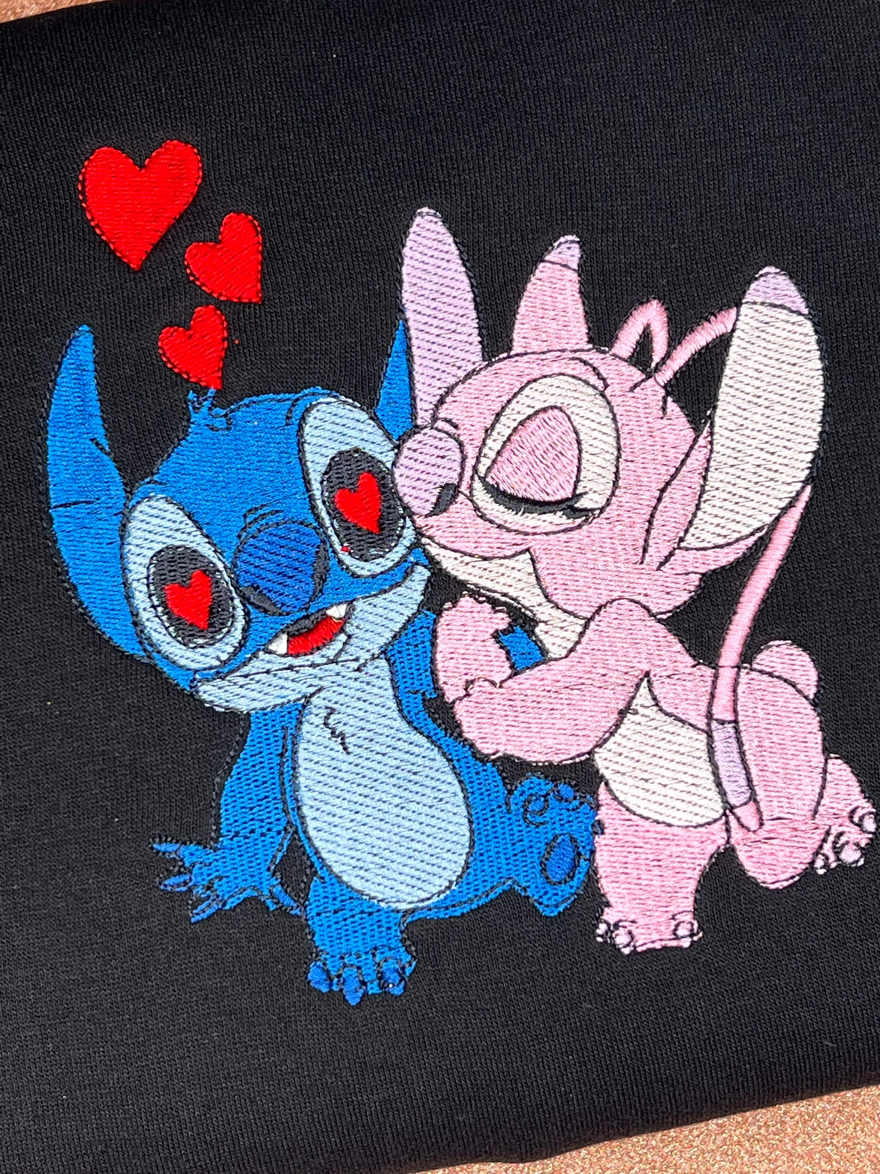 Valentines Day Couple Embroidered Sweatshirts, Gifts for her