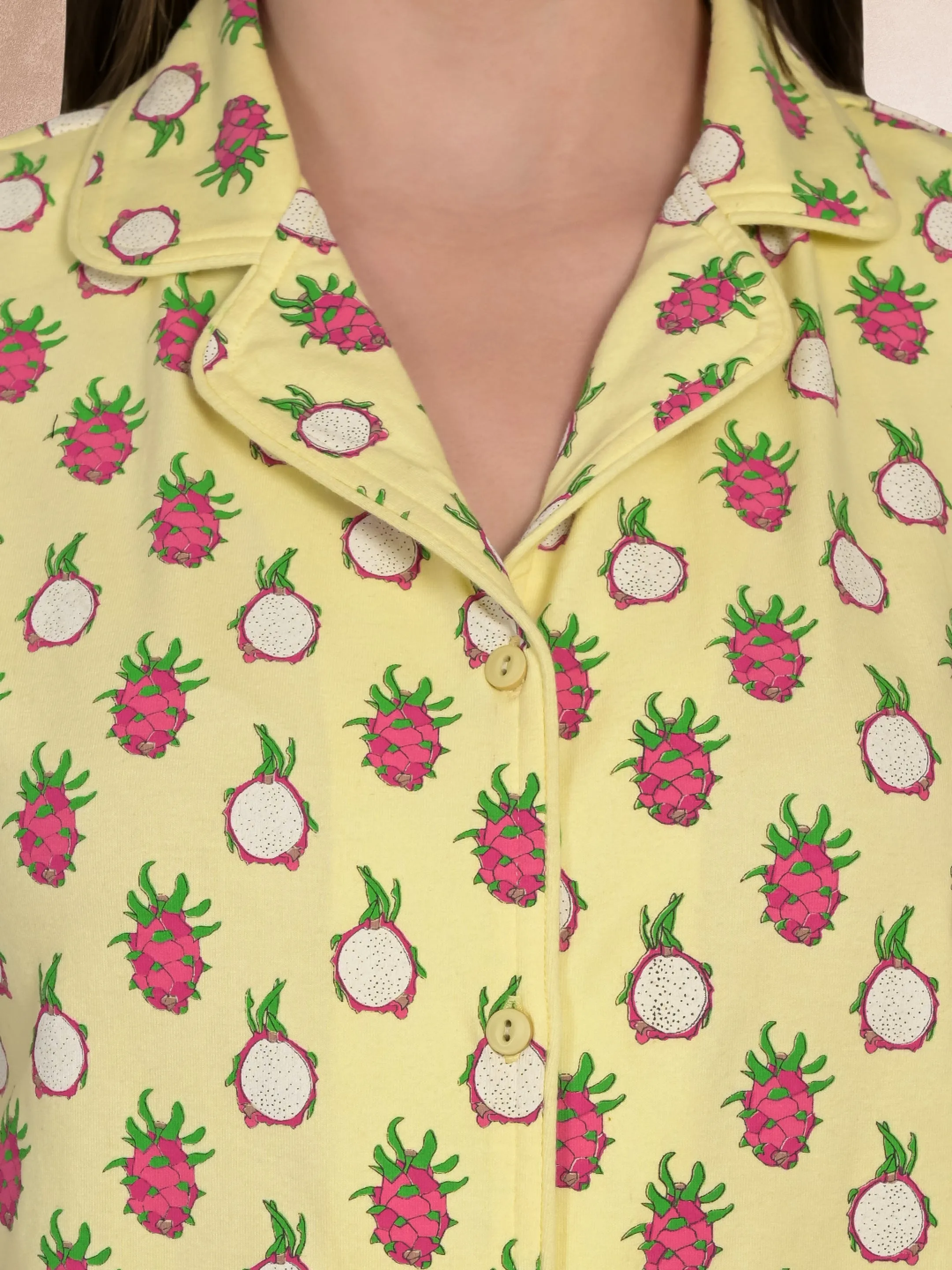 Yellow AZ Top & Shorts Set